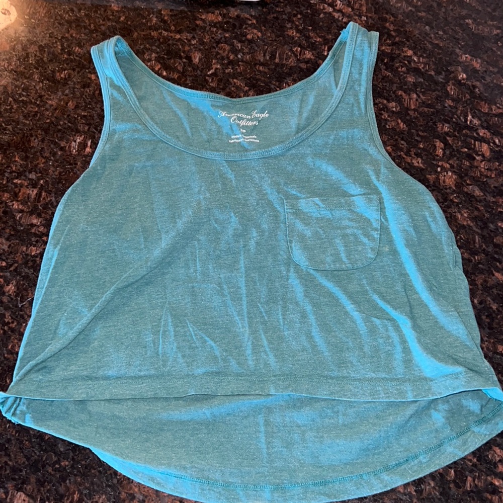 American Eagle. Size Small. Green tank top